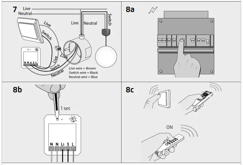 Trust ACM-2300-HC Build In Light Switch - 3