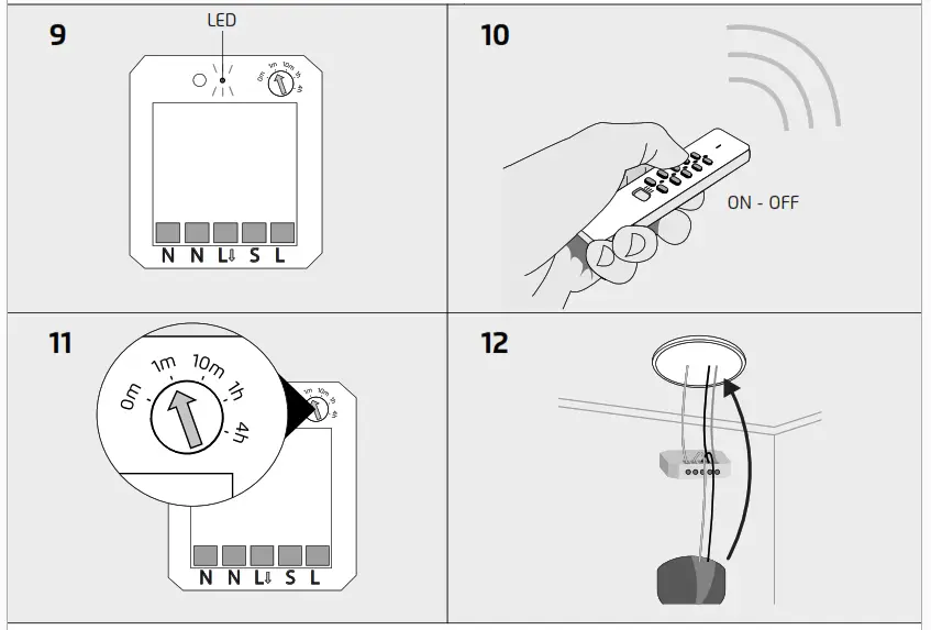 Trust ACM-2300-HC Build In Light Switch - 4