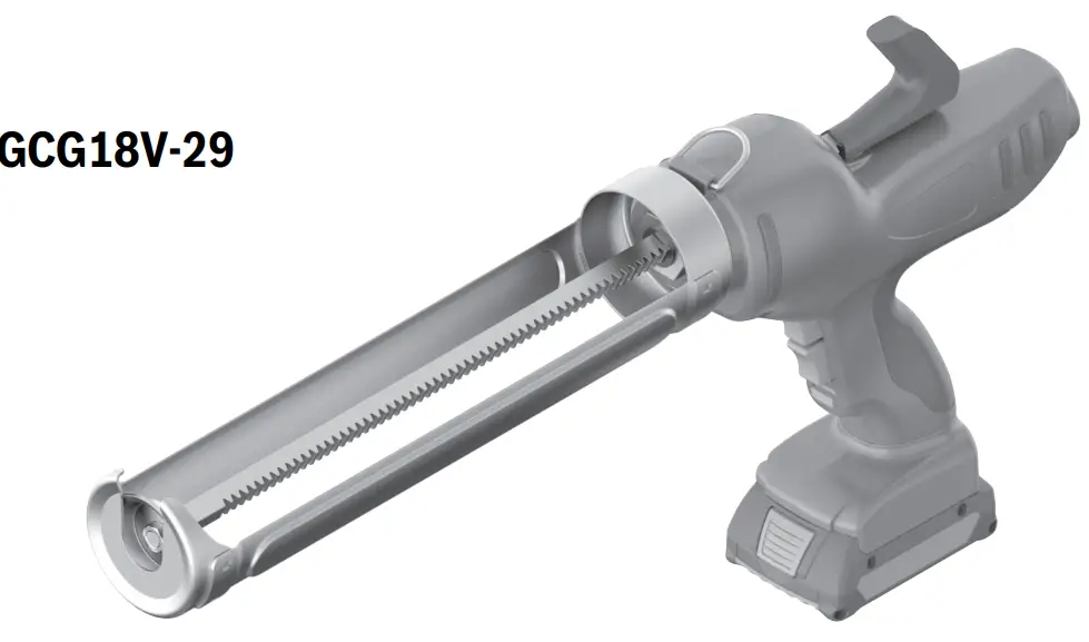 BOSCH GCG18V 29 18V Caulk and Adhesive Gun