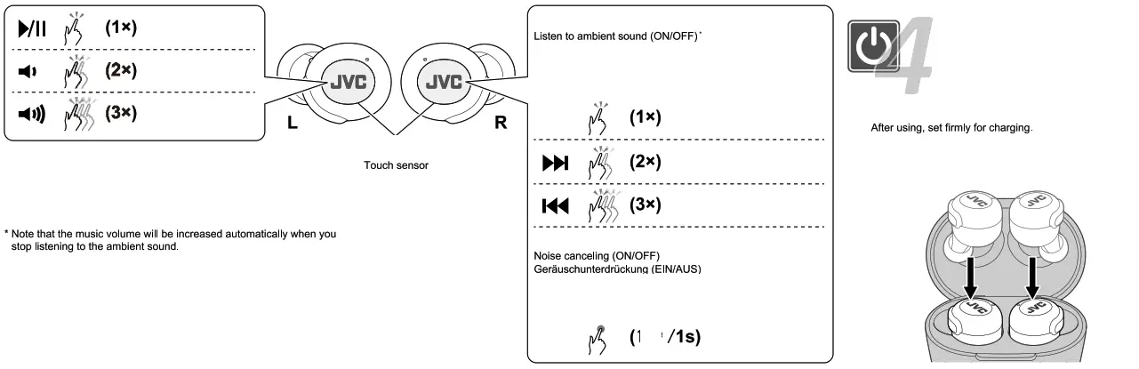 JVC HA A30T Bluetooth Earphones - fig 6