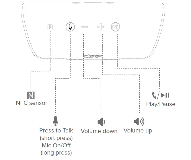 Cleer Audio Stage Smart Bluetooth Speaker (1)