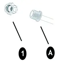 Costway EP24606US High-Pressure Washer - Connection of garden hose