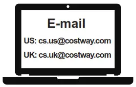 Costway EP24606US High-Pressure Washer - Contact Us