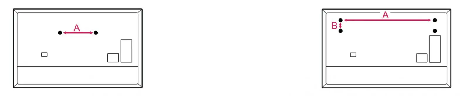 LG LED TV - Wall Mounting Bracket2