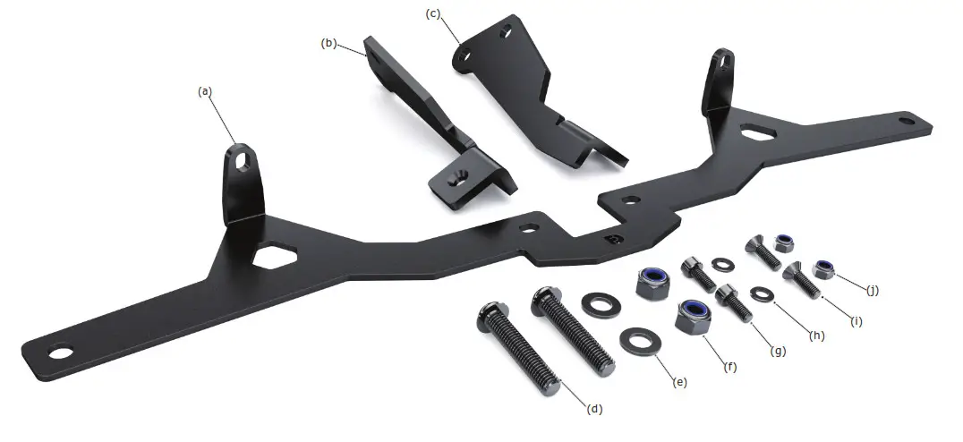 DENALI LAH.01.10700 Light Mounting Brackets - Fig1