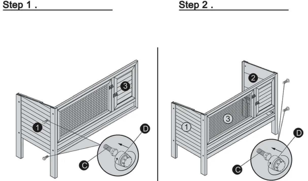 KERBL 81730 Samy Plastic Hutch for Rodents - Fig 2