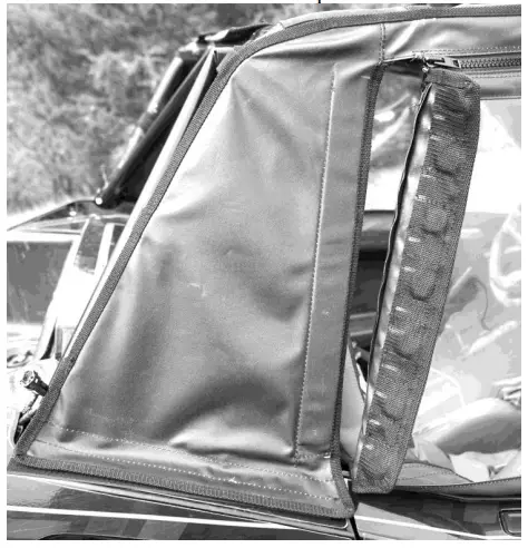 FALCON RIDGE AC WILDCAT XX SDK01 Arctic Cat Textron Wildcat XX Soft Door Kit - doors 4