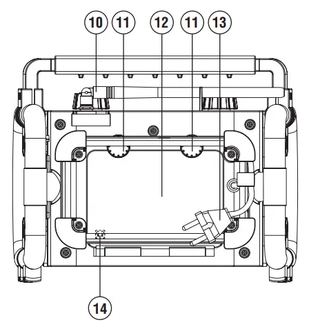PERFECTPRO Rockbox 2 DAB+ Digital Radio - Back View