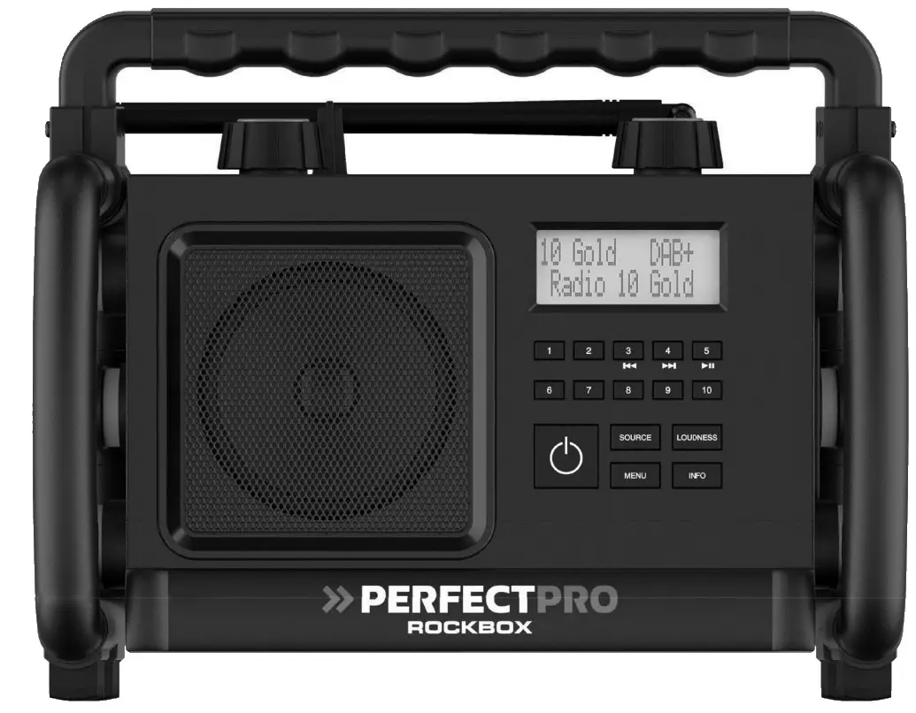 PERFECTPRO Rock Box 2 Workplace Radio