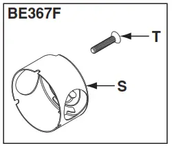 Schlage BE367 - BE367F - Installation Instructions