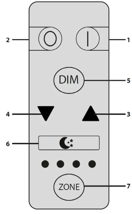 HOFTRONIC 1M3W-6TMD Malaga LED Porch Lights Dimmable - Fig 2