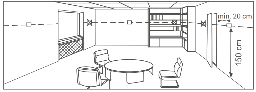 GENERAL LIFE Aruna 301S RF Wireless Room Thermostat - Fig3