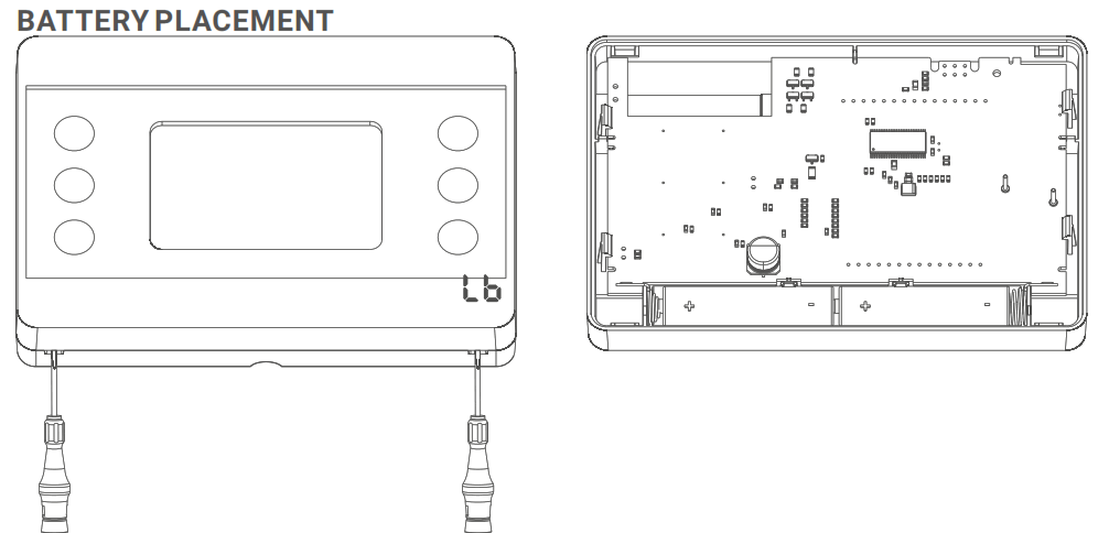 GENERAL LIFE HT330S RF Wireless Room Thermostat - FIg1