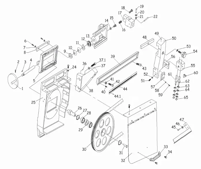 sip 01597 18 Inches Metal Cutting Bandsaw-21