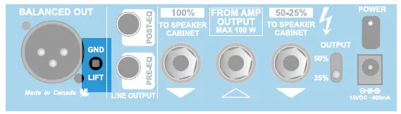 Radial engineering Headload Prodigy Speaker Load Box fig 13