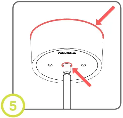 luminii LETO 11 Pendant - Installation 5