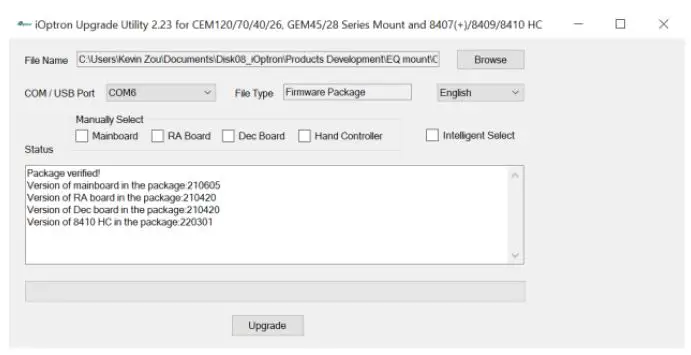 iOptron-CEM120-Firmware-Upgrade-FIG-7