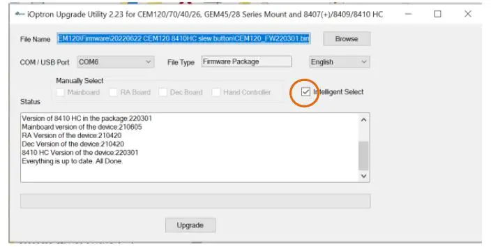 iOptron-CEM120-Firmware-Upgrade-FIG-8