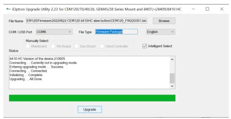iOptron-CEM120-Firmware-Upgrade-FIG-9