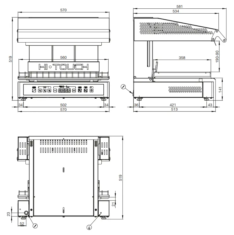 Giorik Hi Touch Fast Salamander - Technical Specifications 1