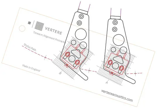 VERTERE Audio Super Groove Precision Tonearm - Cartridge Alignment 3