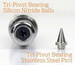 VERTERE Audio Super Groove Precision Tonearm - Unique Tri Pivot Bearing