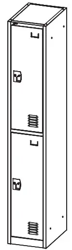 ADIR Corp ADI629-202 Double Tier Locker - Introduction 1