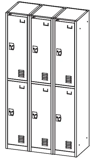 ADIR Corp ADI629-202 Double Tier Locker - Introduction 2