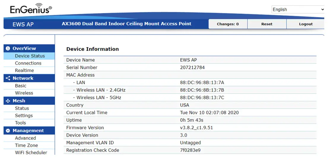 EnGenius EWS850-FIT Fit Wi-Fi 6 2×2 Outdoor Wireless Access Point - 19
