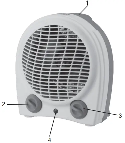Ardes ARAM4F09G Fan Heater