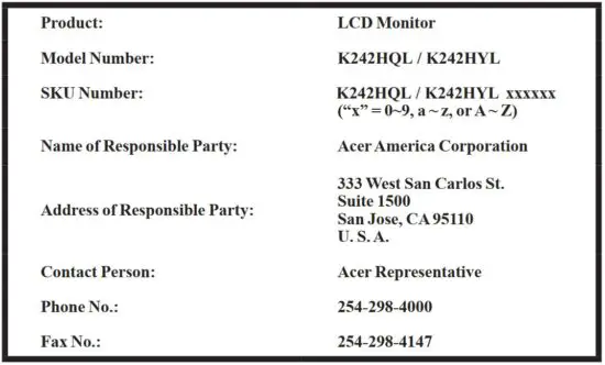 FIG 2 Declaration of Conformity