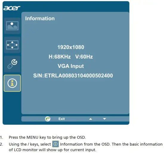 FIG 21 Product information