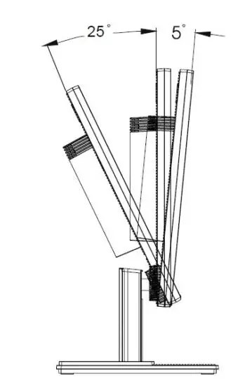 FIG 6 SCREEN POSITION ADJUSTMENT