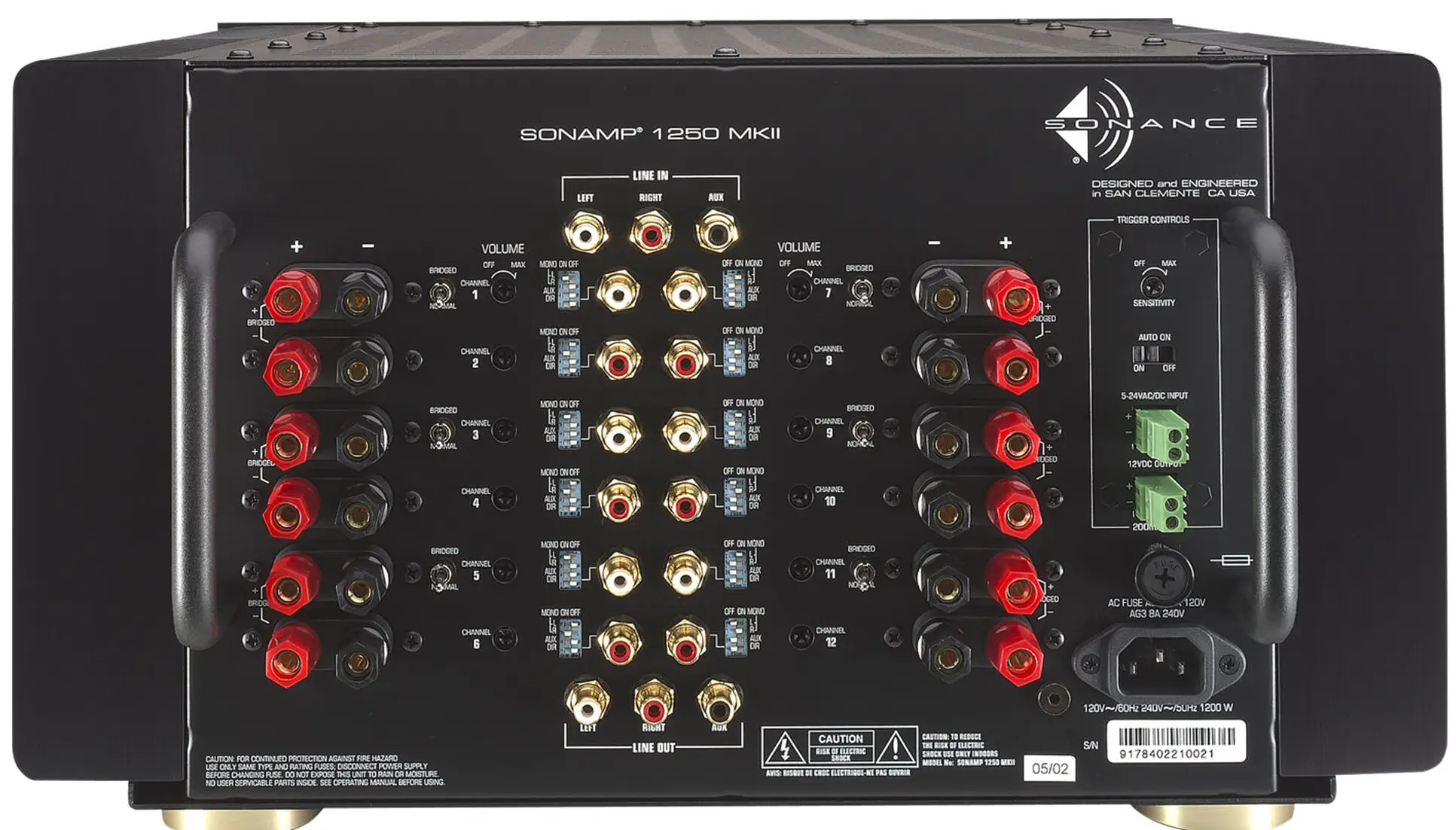 SONANCE 16-50 Multi-Channel Power Amplifier-fig1