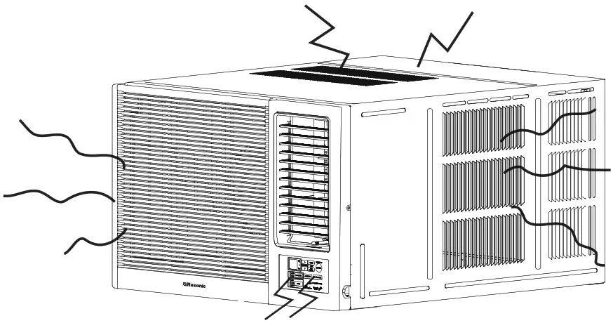 Rasonic RC XN1821E Window Type Air Conditioner - Figure 22