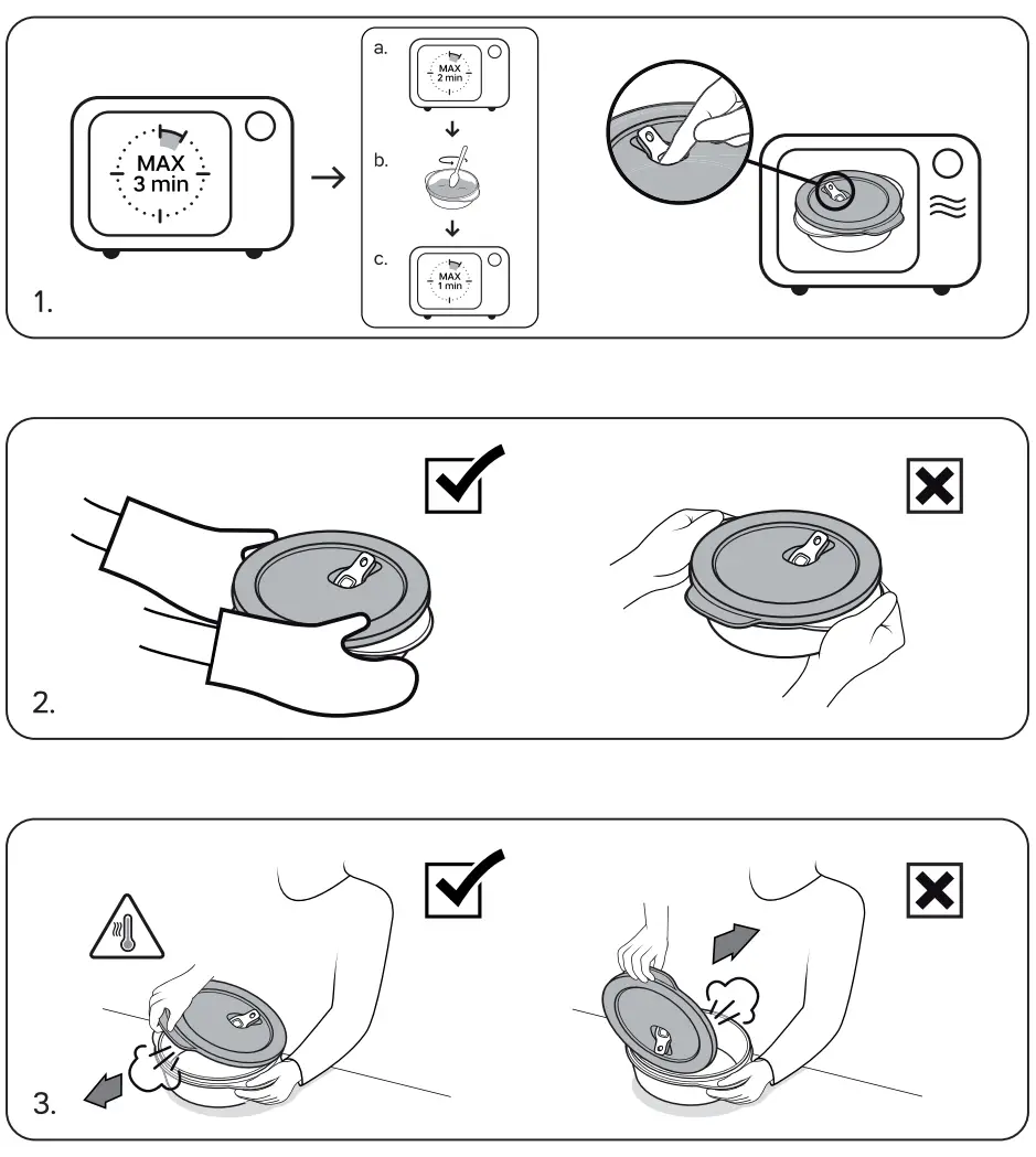 Tupperware CrystalWave 4 Piece Set fig 1