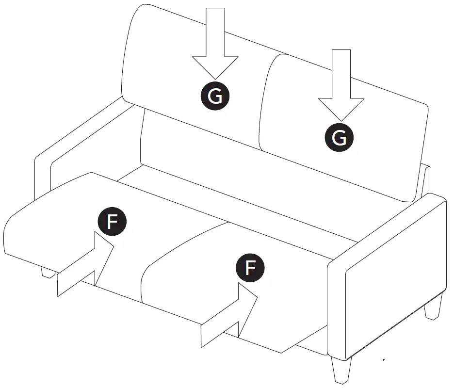 homestyles 200 -301-FB 1 80 Sofa 09