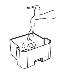 DW DARTWOOD 1000ml (34oz) Small Dehumidifier User Manual - Rinse and clean the tank with running water