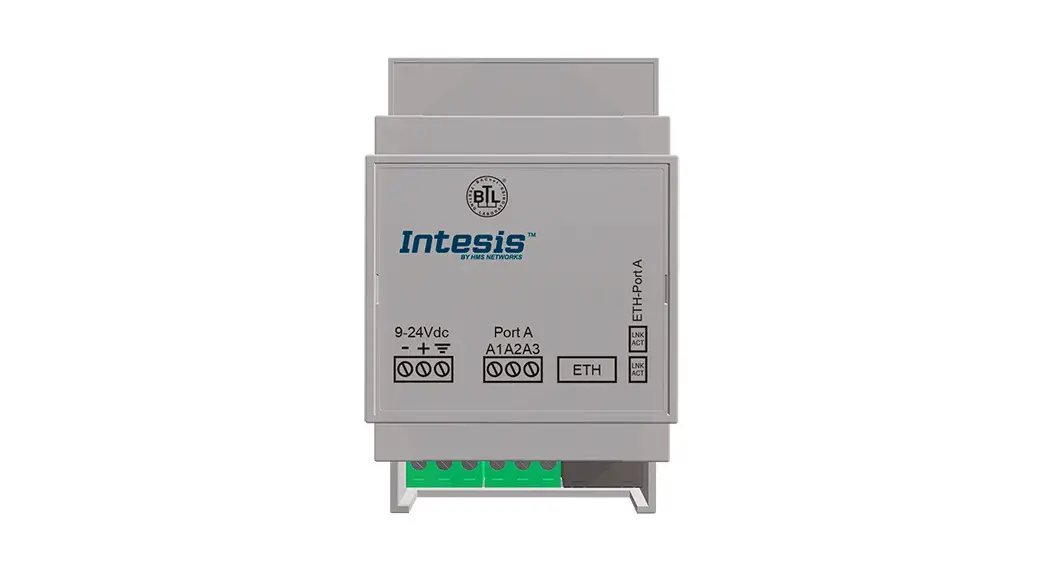 Intesis Inbacrtr0320000 Bacnet Ms/tp To Bacnet Ip Router Installation Guide