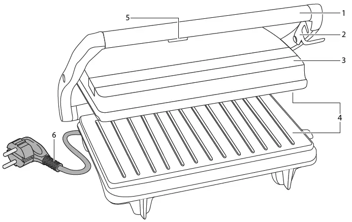 besTRON-APM123W-Tabletop-Contact-Gril-FIG-1