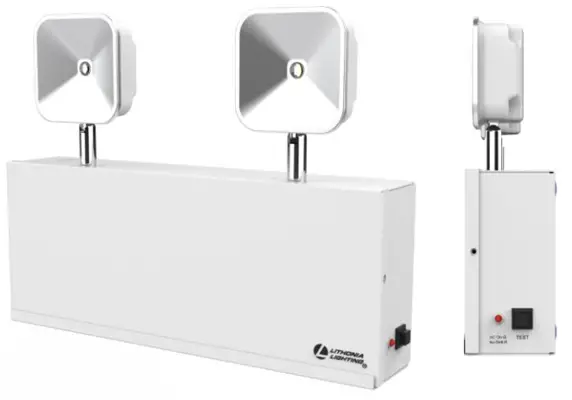LITHONIA LIGHTING TCU LED Steel Emergency Unit
