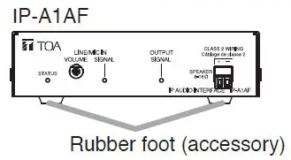 TOA-IP-A1AF-IP-Audio-Interface-8