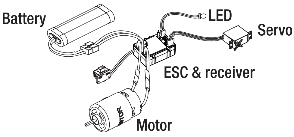 hobbytech CRX18 Flat Cage 6WD Blue - fig 5