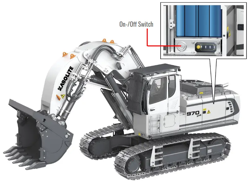 AMEWI K970-200 Kabolite Metal Forward Shovel Hydraulic RTR Excavator - 12