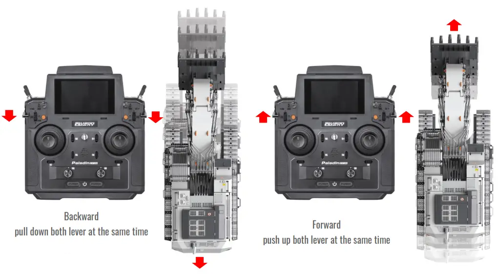 AMEWI K970-200 Kabolite Metal Forward Shovel Hydraulic RTR Excavator - 16