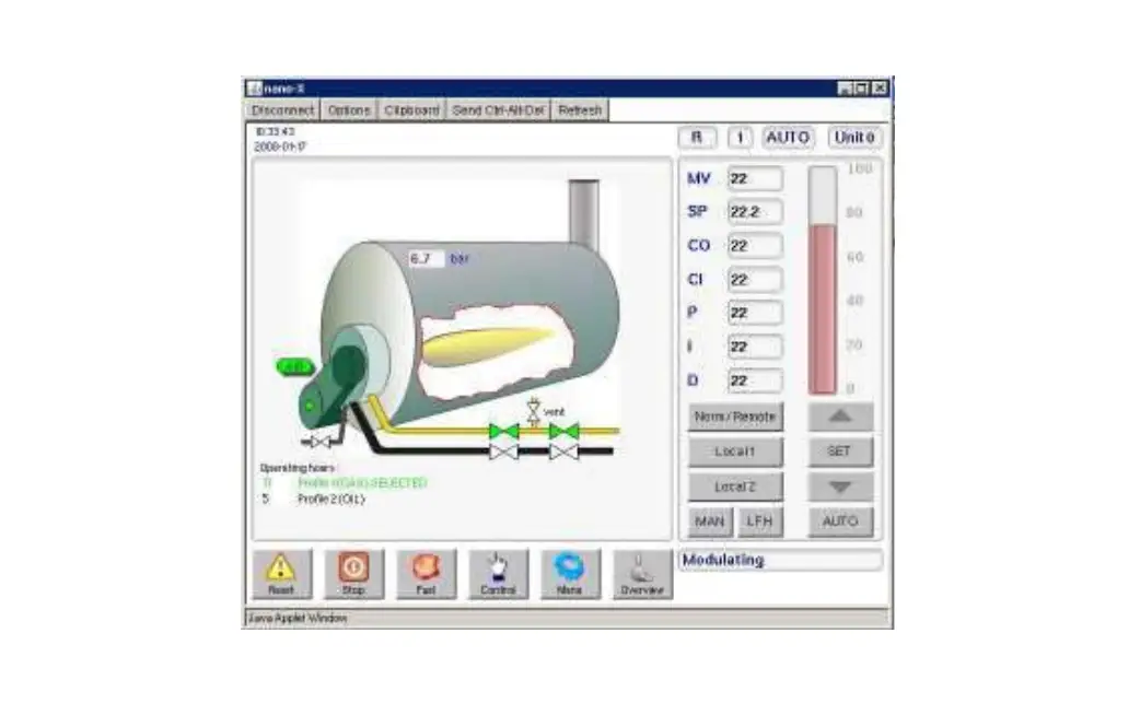 Fireye Nxtsd104 10.4 Inch Touch Screen User Manual