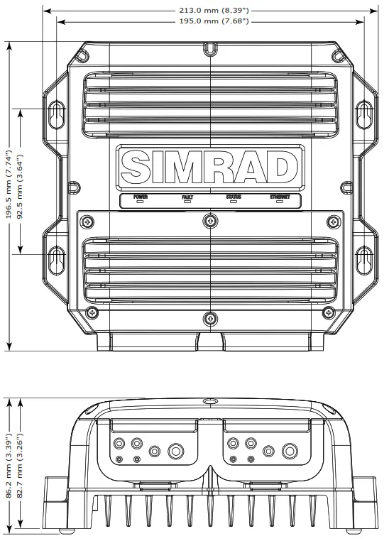 SIMRAD HALO3000 Compression Radar - Fig54