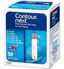 Contour next B075F7WVHD Blood Glucose Test Strips