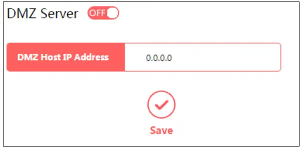 MERCUSYS 300Mbps Enhanced Wireless N Router MW325R - DMZ Server