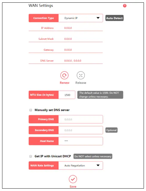 MERCUSYS 300Mbps Enhanced Wireless N Router MW325R - Dynamic...